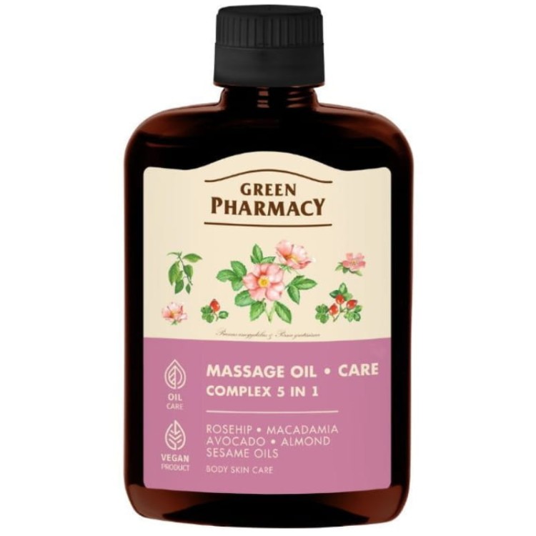 Green Pharmacy Olejek do masażu Kompleksowy 5w1 200ml
