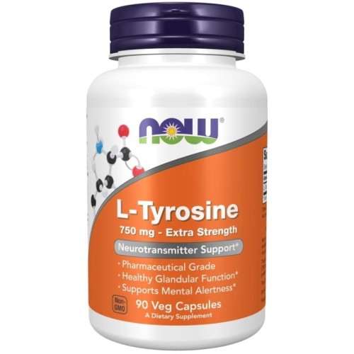 L-Tyrozyna Extra Strength 750mg 90 kaps.