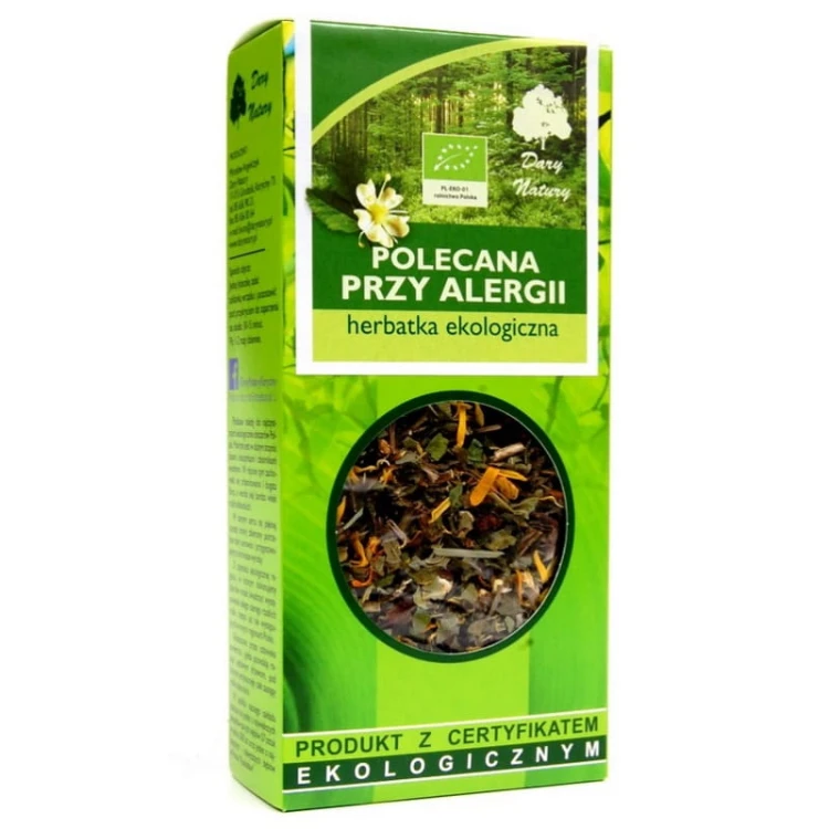 Herbatka polecana przy alergii EKO 50g