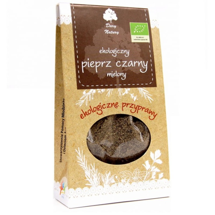 Pieprz czarny mielony BIO 50g