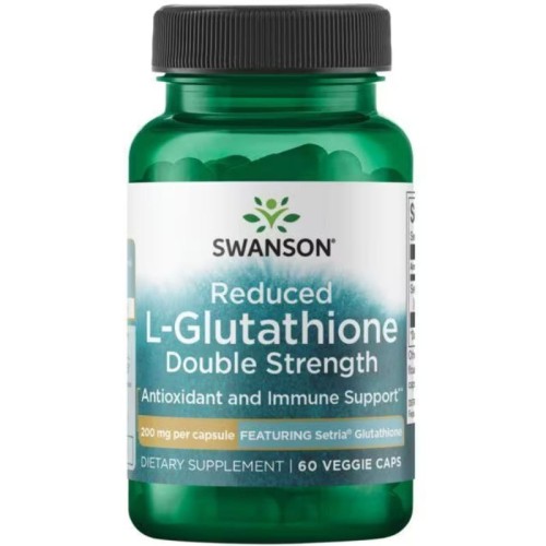 L-Glutation zredukowany Double Strength 200mg 60 kaps.