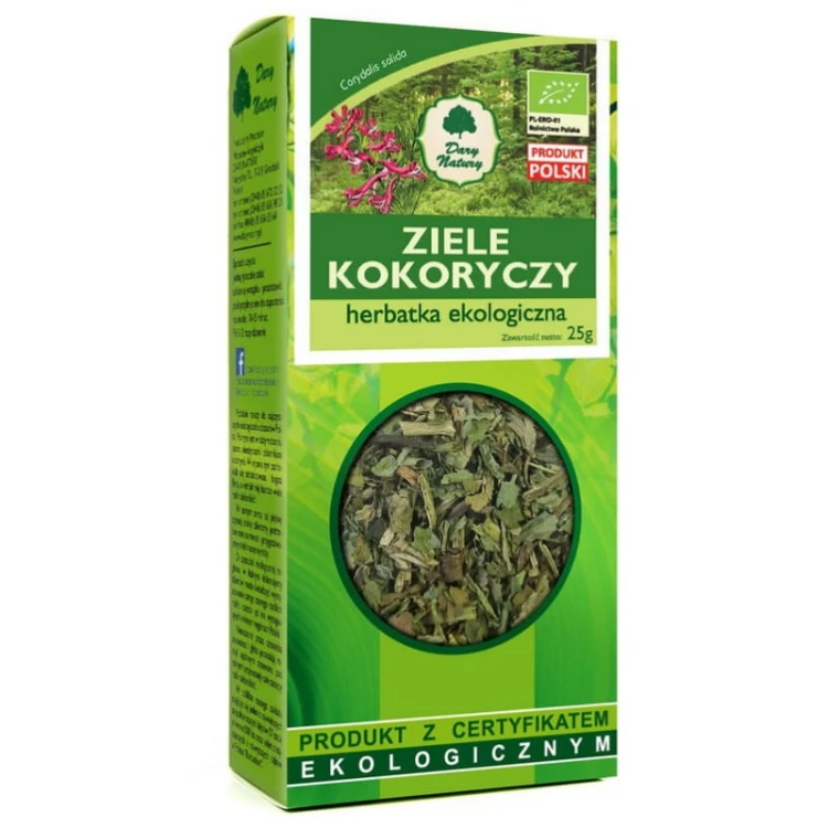 Kokorycz ziele (Corydalis solida) EKO 25g