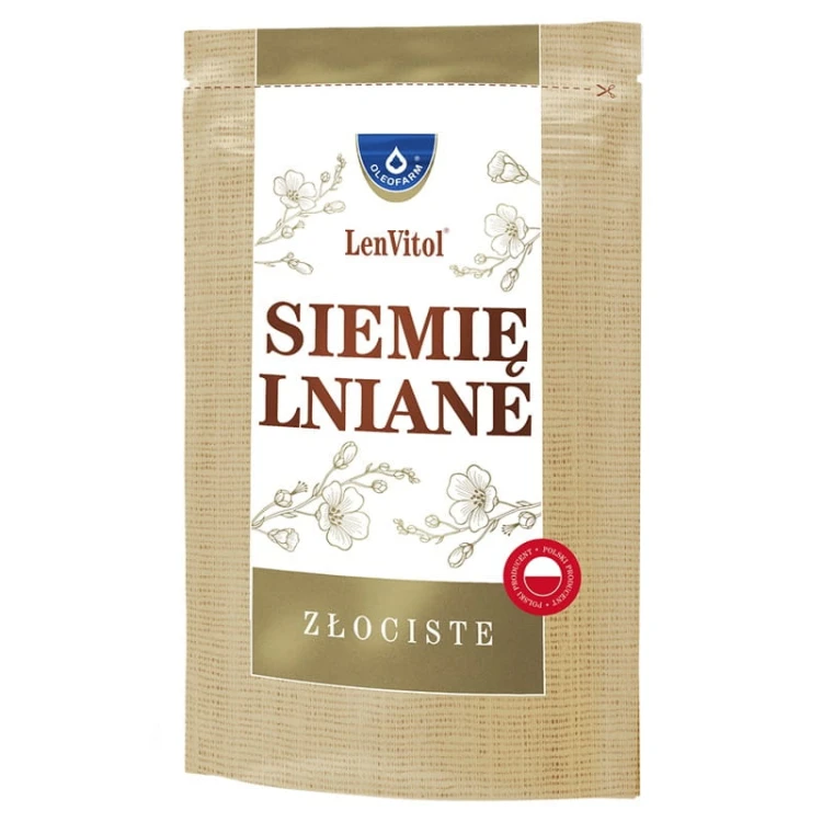 Siemię lniane złociste 450g
