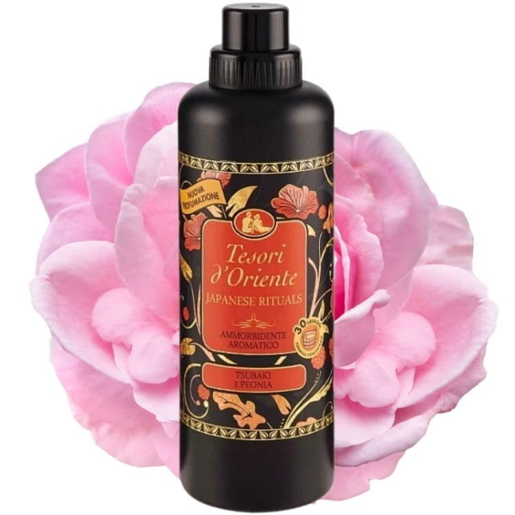 Tesori d'Oriente Płyn do płukania Luksusowy Japanese Rituals Olejek Tsubaki i Piwonia 38 prań 760ml