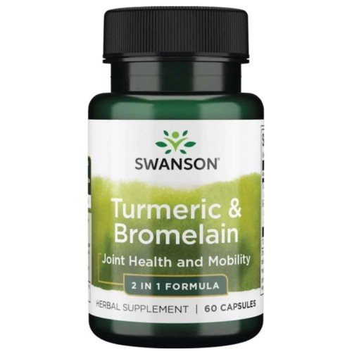 Full Spectrum Turmeric &amp; Bromelina 60 kaps.