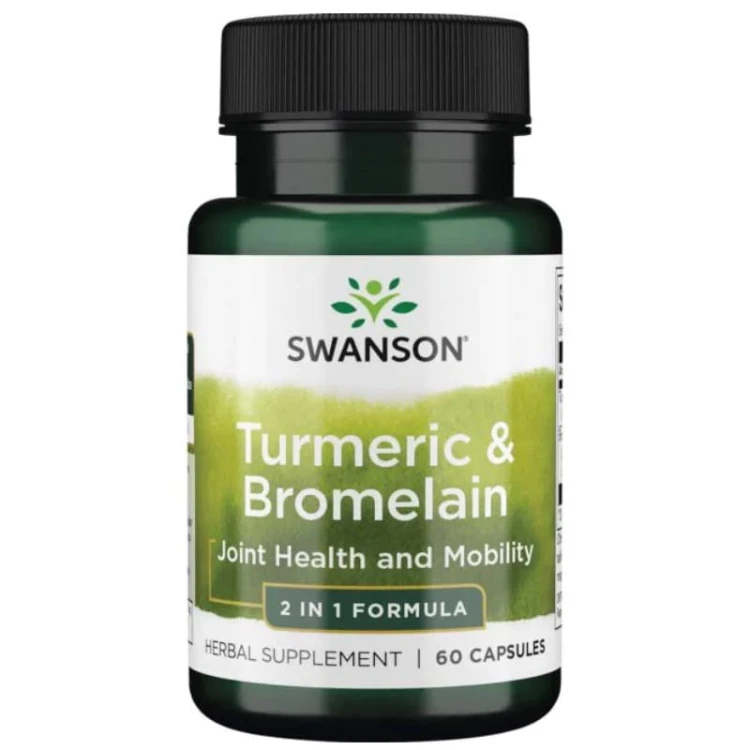 Full Spectrum Turmeric &amp; Bromelina 60 kaps.