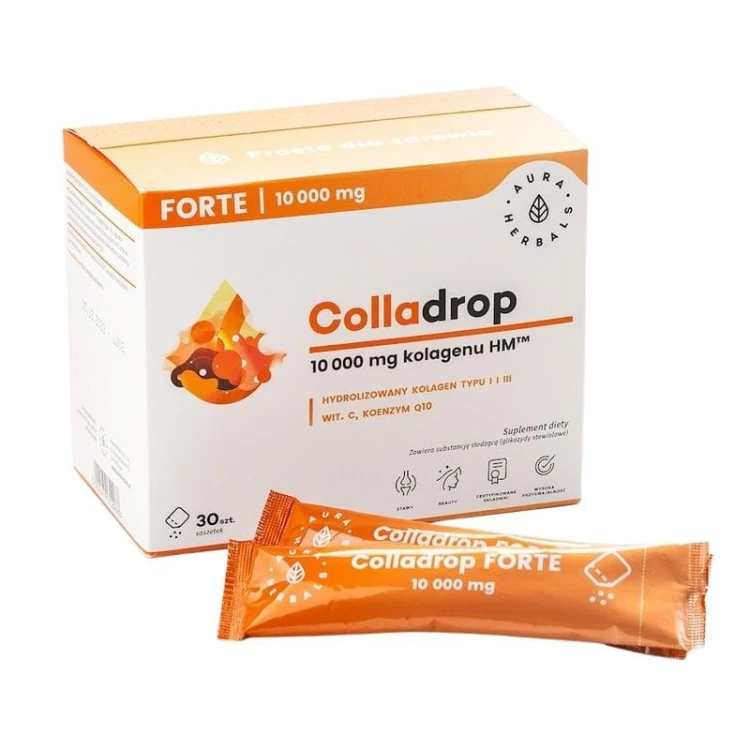 Colladrop Forte kolagen morski 10000mg 30 saszetek