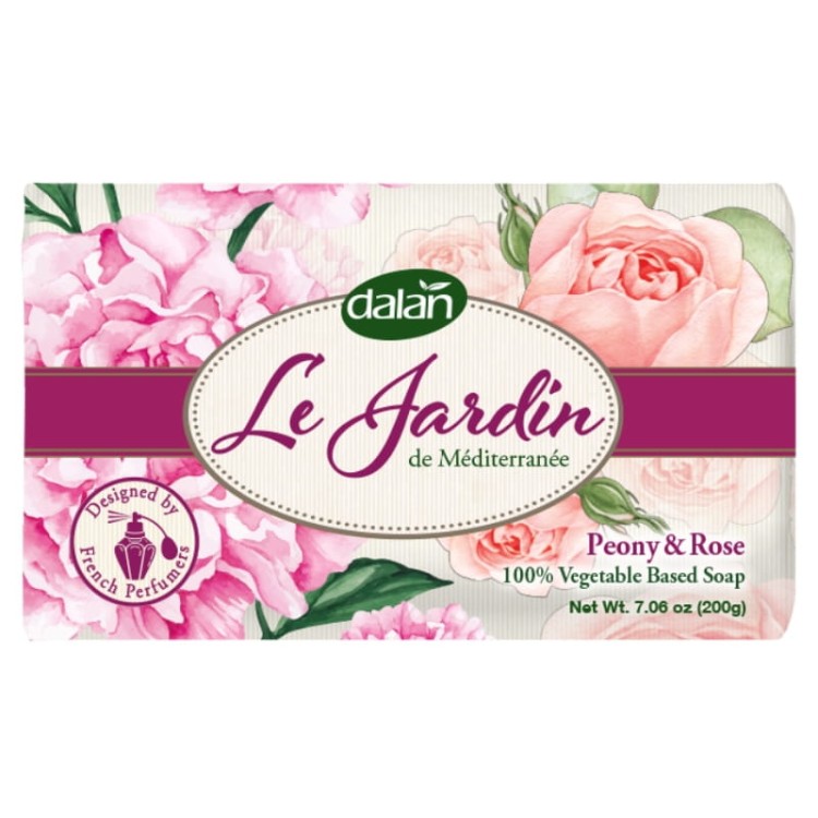Dalan Mydło toaletowe Peony &amp; Rose 200g