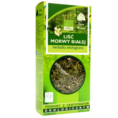 Morwa Biała Liść (Morus alba) EKO 50g