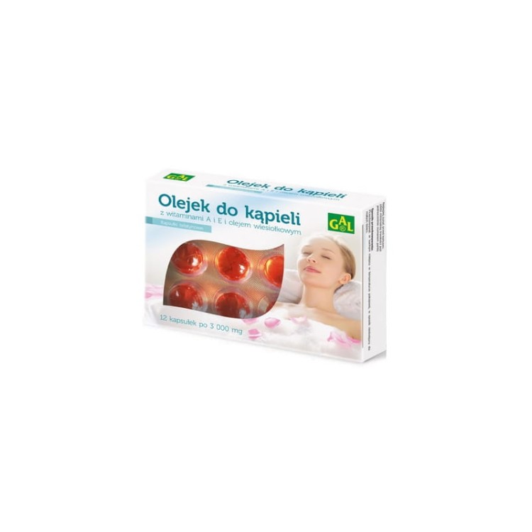 Olejek do kąpieli z wiesiołkiem 12 kaps.