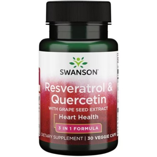 Resveratrol &amp; Quercetin 30 kaps. wegetariańskich