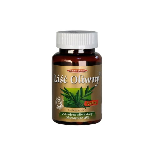 Liść oliwny Extra (40% Oleuropeina) 400mg 60 kaps.