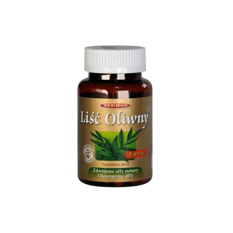 Liść oliwny Extra (40% Oleuropeina) 400mg 60 kaps.