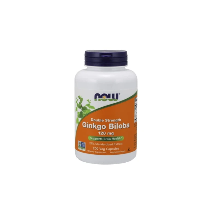 Ginkgo Biloba Podwójna moc 120mg 200 kaps.