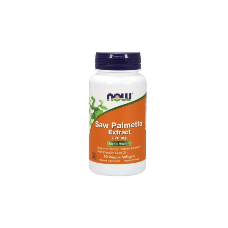 Saw Palmetto Extract 320mg + Olej z pestek dyni 90 kaps.