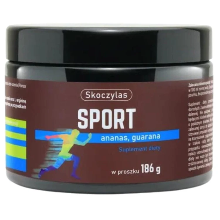 Skoczylas Sport ananas, guarana 186g