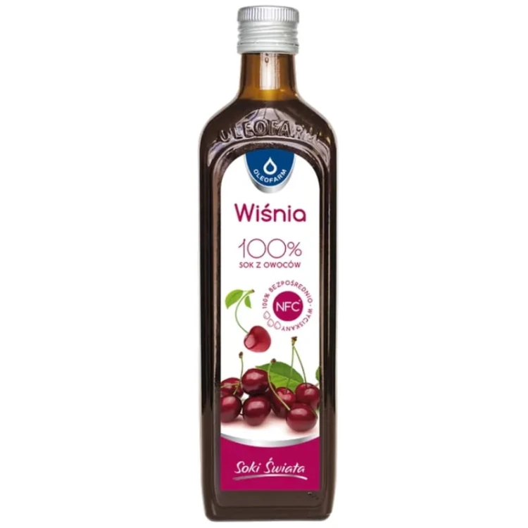 Sok z wiśni 100% NFC 490ml