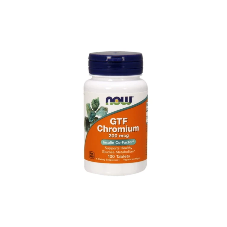 GTF Chromium 200µg 100 tabl.