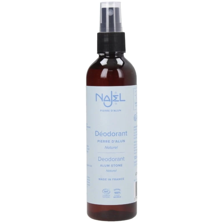Ałun potasowy w sprayu naturalny dezodorant Najel 125ml