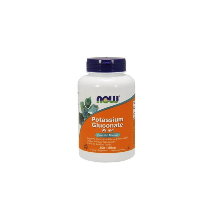 Potassium Gluconate (Glukonian potasu) 99mg 250 tabl.