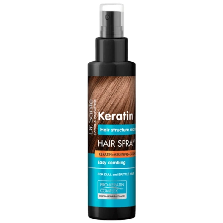Dr Sante Spray do włosów Keratyna bez spłukiwania Regeneruje struktury włosów 150ml