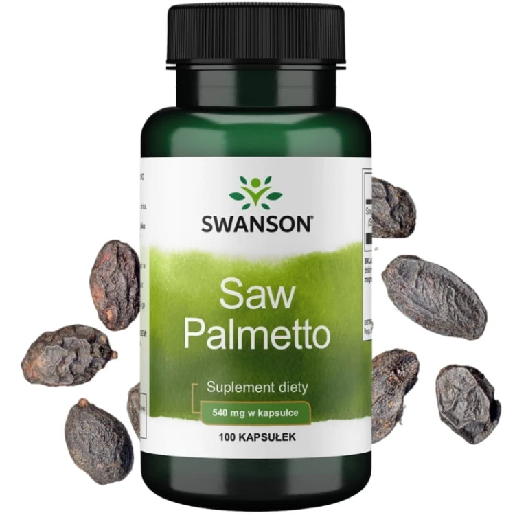 Saw Palmetto 540mg 100 kaps.