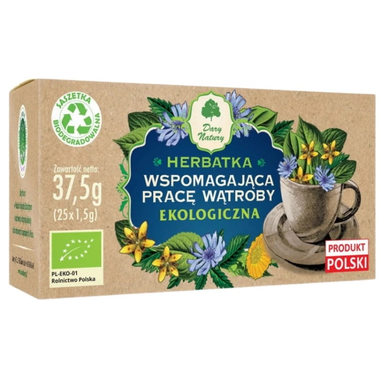 Herbatka wspomagająca pracę wątroby EKO 25x1,5g