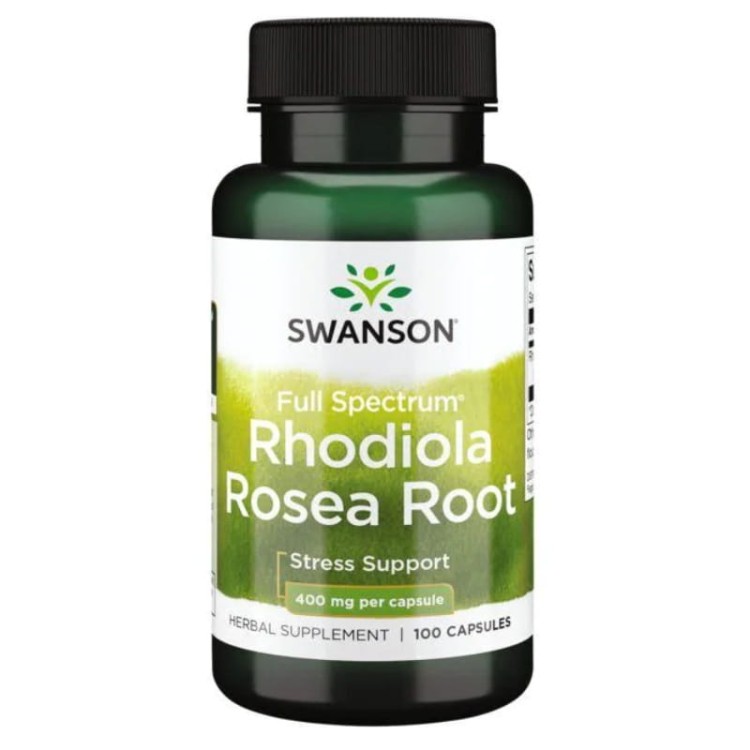 Rhodiola Rosea Root 400mg 100 kaps.