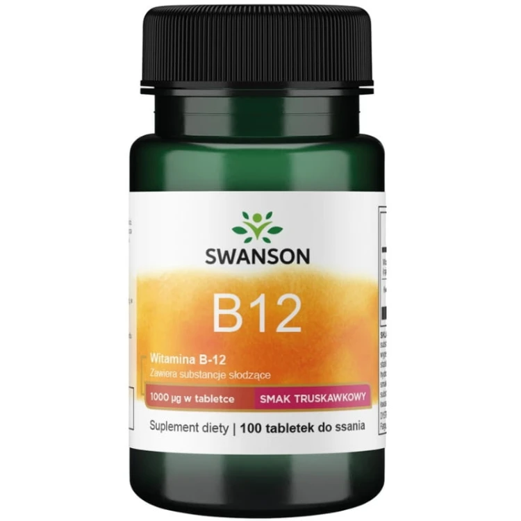 Witamina B-12 1000 ug 100 tabletek do ssania