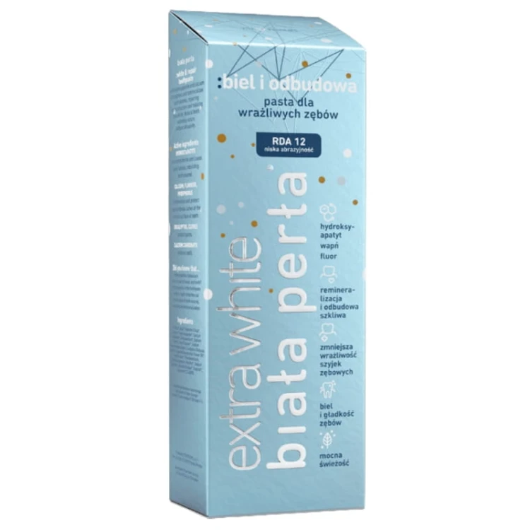 Biała Perła Pasta do zębów Biel i Odbudowa 75ml