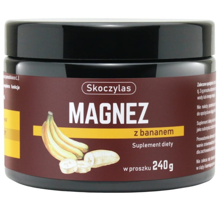 Skoczylas Magnez z bananem 240g