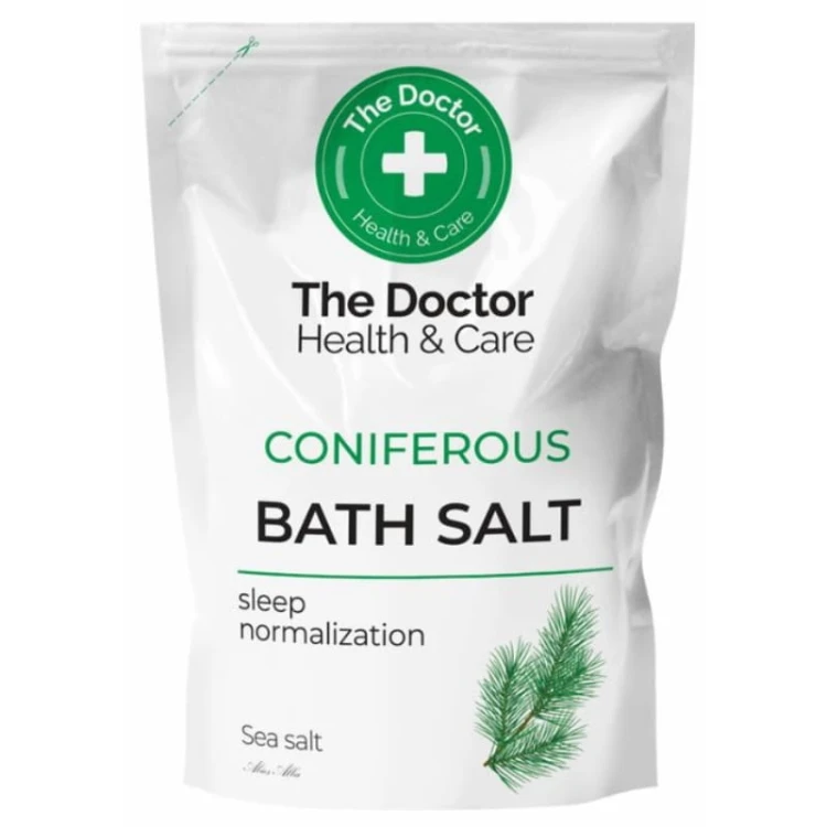 The Doctor Sól morska do kąpieli iglasta Zdrowy sen 500g