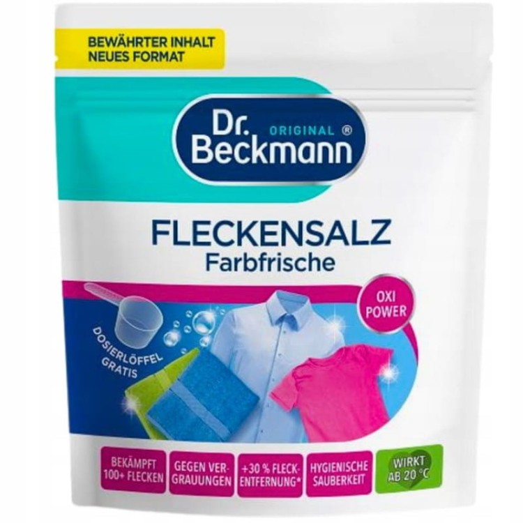 Dr Beckmann Odplamiacz OXI Power do koloru sól odplamiająca 400g