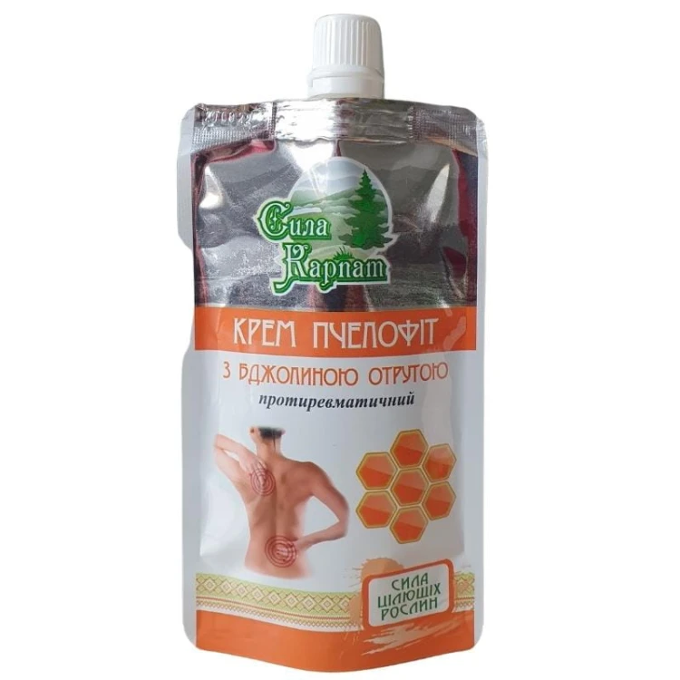 Siła Karpat Pszczełofit Krem do ciała z jadem pszczelim 100ml