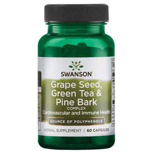 Grape Seed Green Tea Pine Bark Complex 60 kaps.
