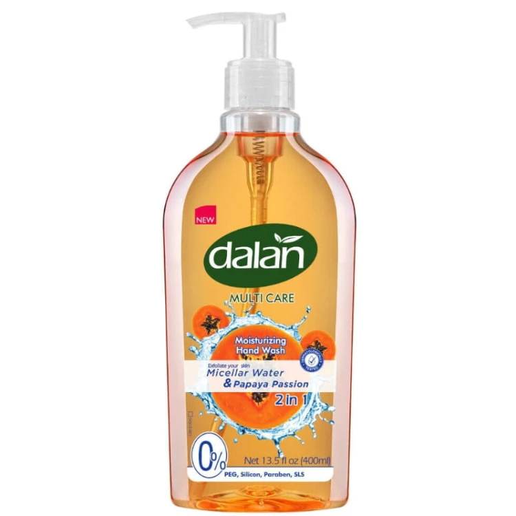 Dalan Multi Care Mydło do rąk w płynie Woda Micelarna i Papaja 400ml