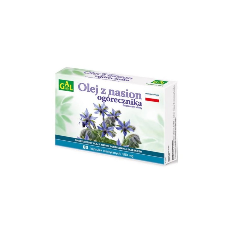 Olej z nasion ogórecznika 60 kaps.