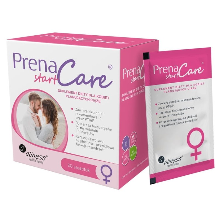 PrenaCare START dla kobiet planujących ciążę 30 saszetek