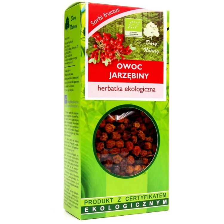 Jarzębina owoc (Sorbus fructus) EKO 50g
