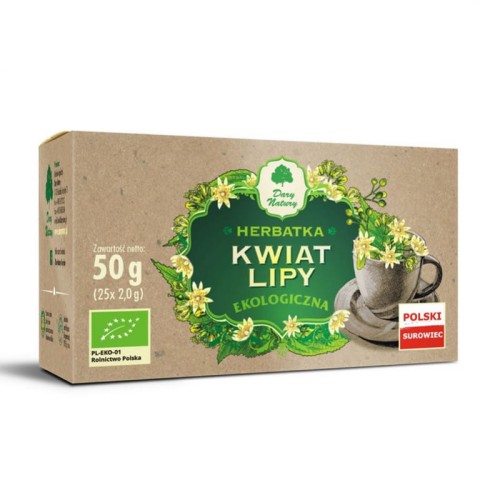 Herbatka Lipa kwiat EKO 25x2g