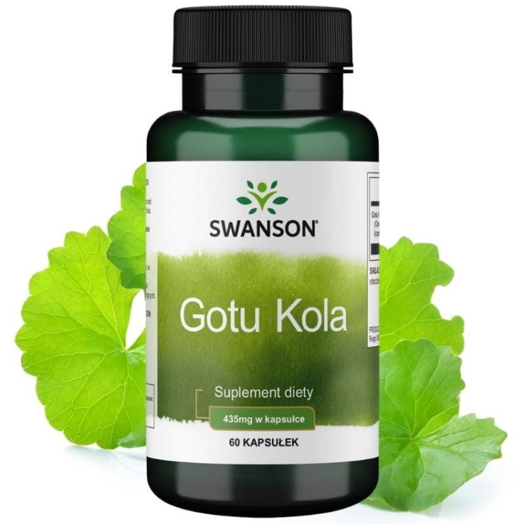 Gotu Kola 435mg 60 kaps.