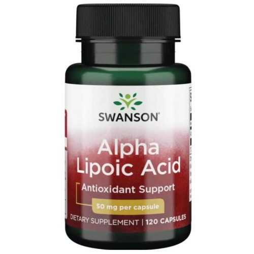 ALA Kwas Alfa Liponowy 50mg 120 kaps.
