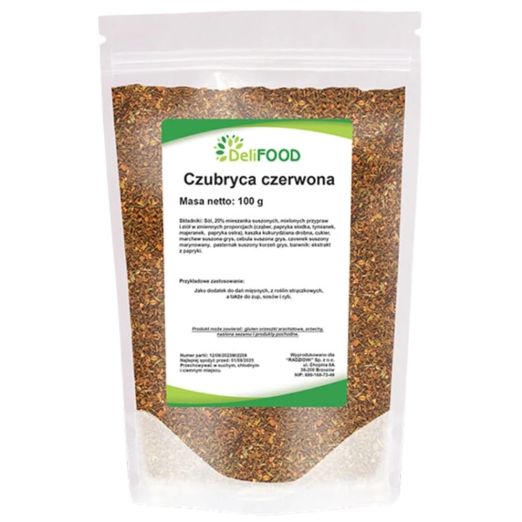 Czubryca czerwona (DeliFood) 100g