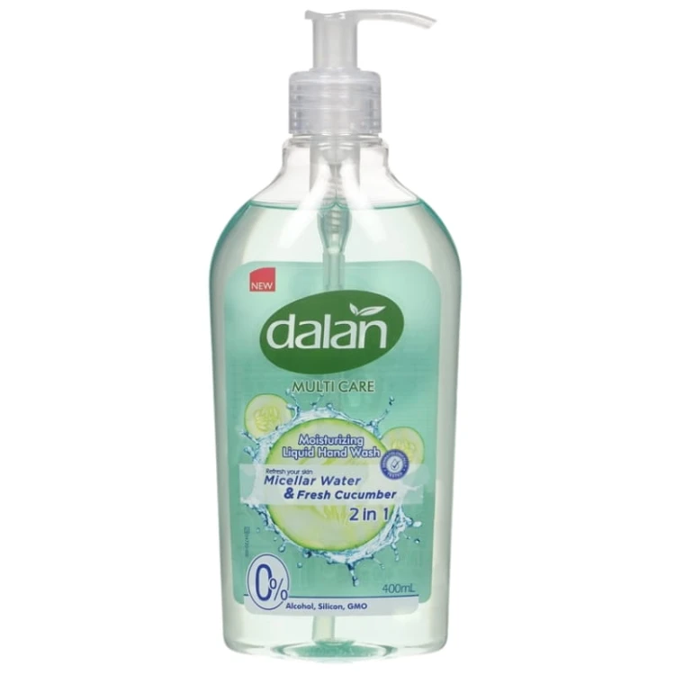 Dalan Multi Care Mydło do rąk w płynie Woda Micelarna i Ogórek 400ml