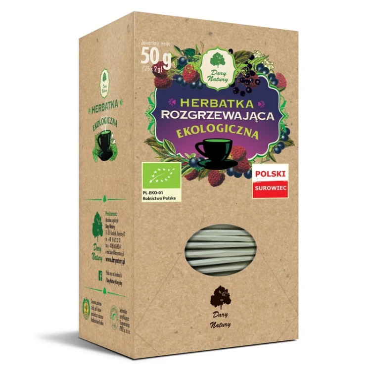 Herbatka Rozgrzewająca EKO 25x2g