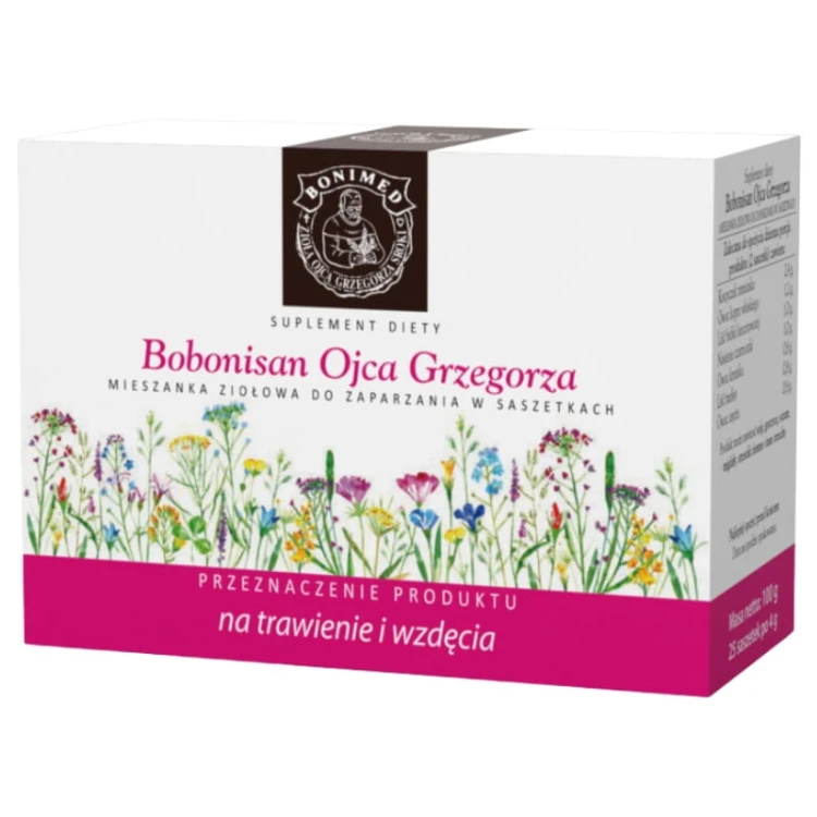 Bonimed Bobonisan Ojca Grzegorza 25x4g saszetki (100g)