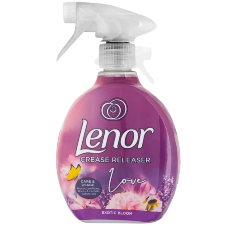 Lenor Żelazko w sprayu prasujące Exotic Bloom Egzotyczny kwiat 500ml UK