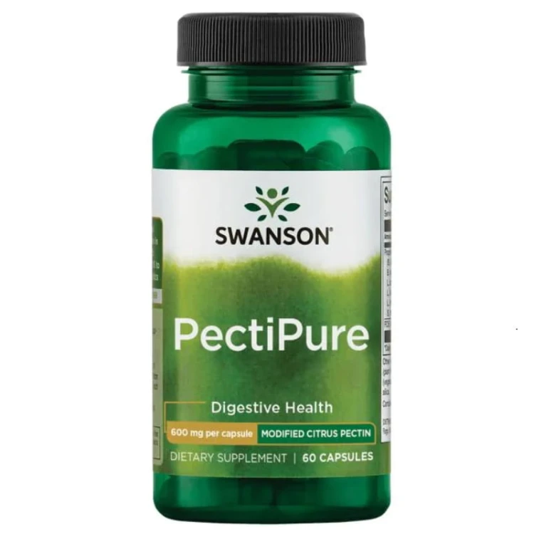 PectiPure (modyfikowana pektyna cytrusowa) 600mg 60 kaps.