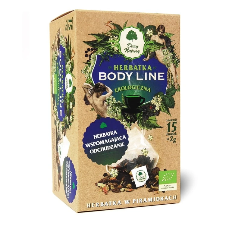 Herbatka Body Line w piramidkach EKO 15x2g
