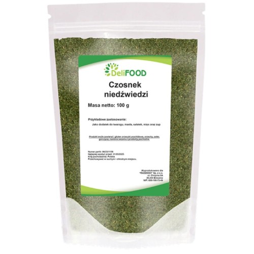 Czosnek niedźwiedzi (DeliFood) 100g